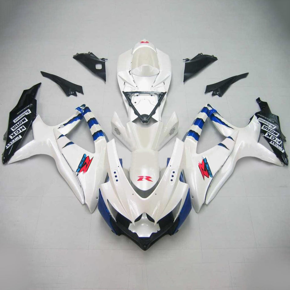 2008-2010 スズキ GSXR 600/750 K8 Amotopart インジェクションフェアリングキット ボディワーク プラスチック ABS #125