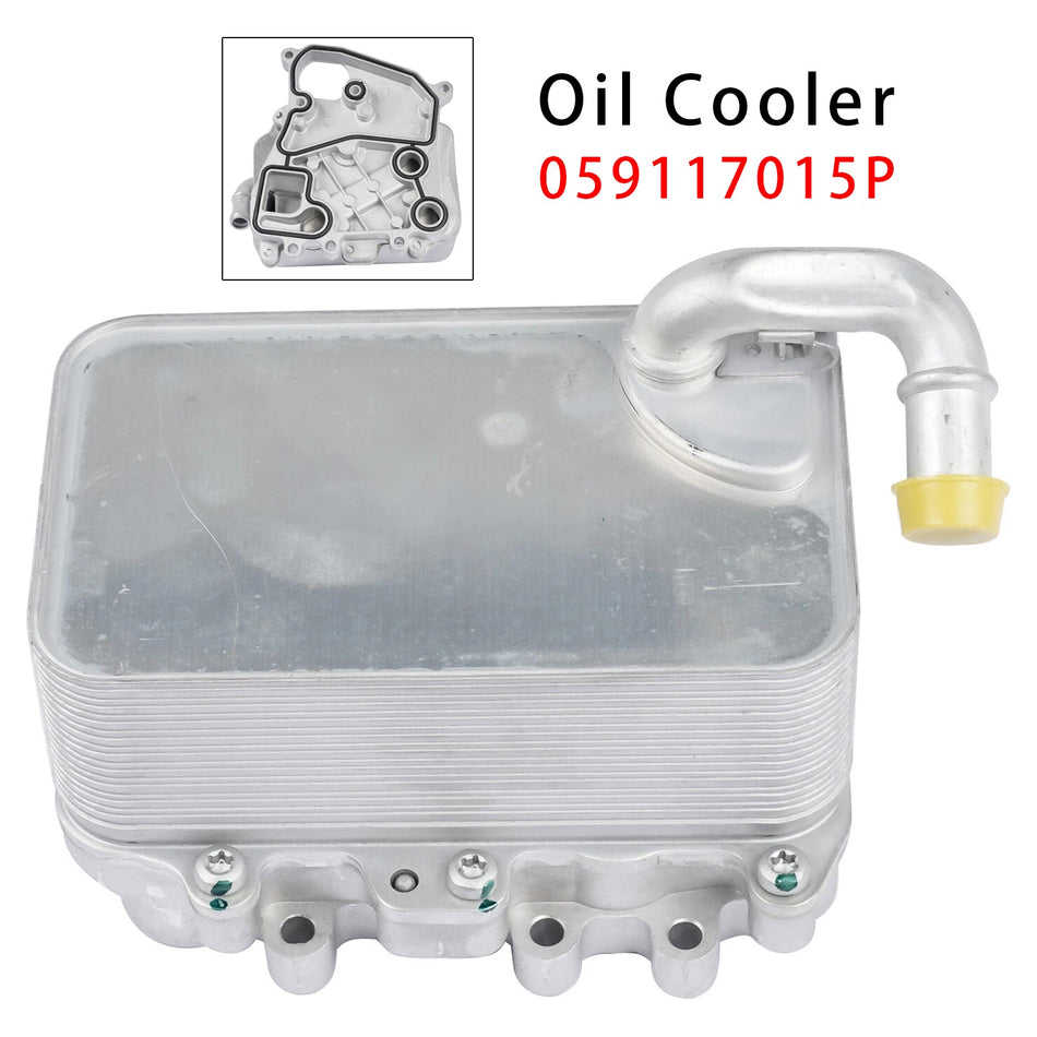 エンジンオイルクーラー 059117015P アウディ A4 A5 A6 A7 A8 Q5 Q7 VW トゥアレグ 3.0 TDI用