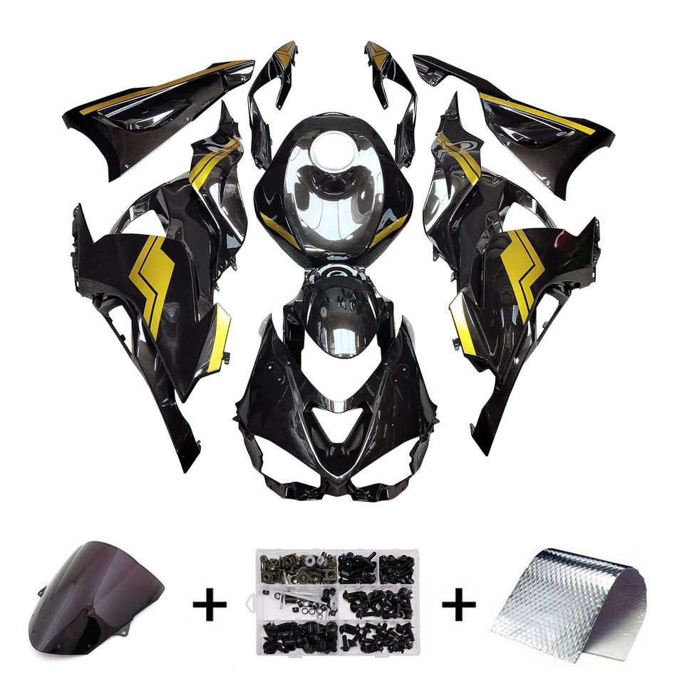 インジェクションフェアリングキット ボディワーク プラスチック ABS カワサキ ZX-6R 2024-2025 に適合