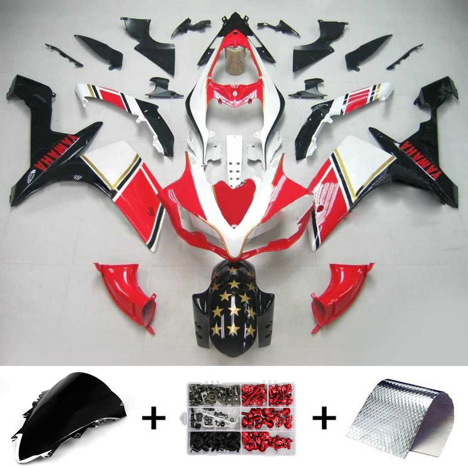 2007-2008 ヤマハ YZF 1000 R1 インジェクションフェアリングキット ボディワーク プラスチック ABS #108