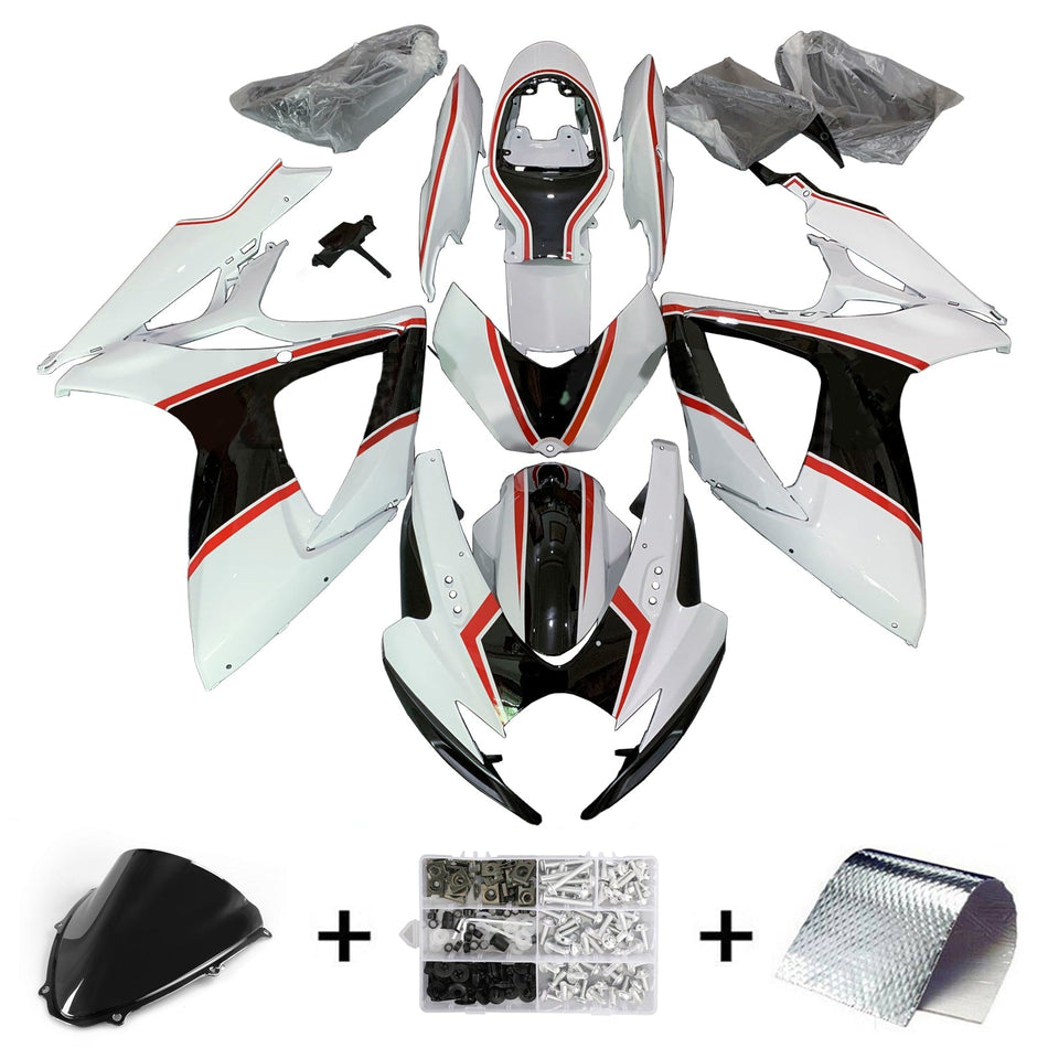2006-2007 スズキ GSXR 600/750 K6 フェアリングキット ボディワーク プラスチック ABS