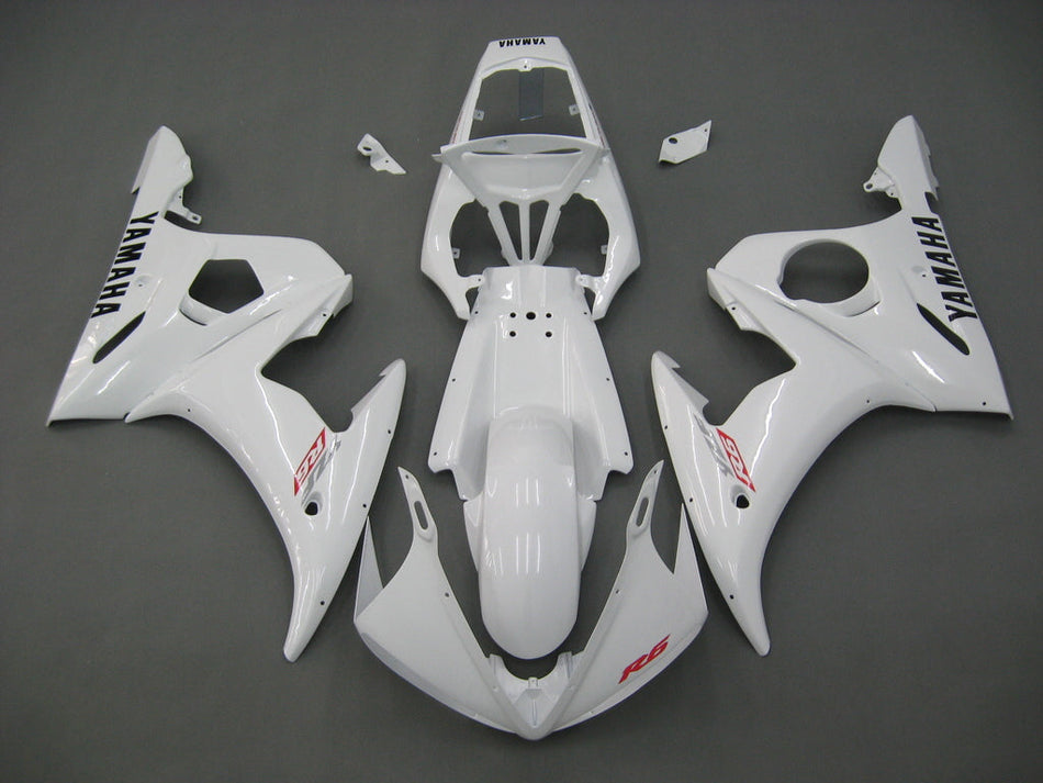 2005 ヤマハ YZF 600 R6 Amotopart インジェクションフェアリングキット ボディワーク プラスチック ABS #3