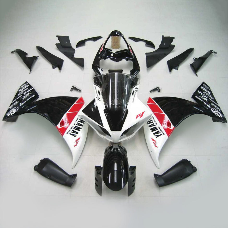 2012-2014 ヤマハ YZF 1000 R1 Amotopart インジェクションフェアリングキット ボディワーク プラスチック ABS #120