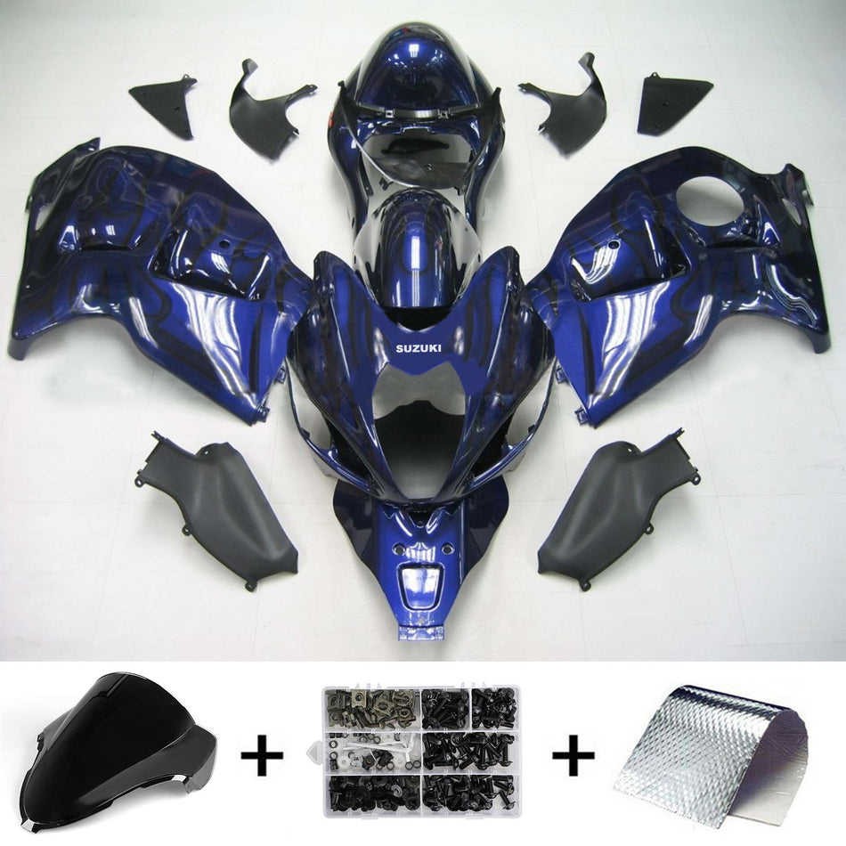1999-2007 スズキ ハヤブサ GSX1300 アモトパーツ インジェクションフェアリングキット ボディワーク プラスチック ABS #129