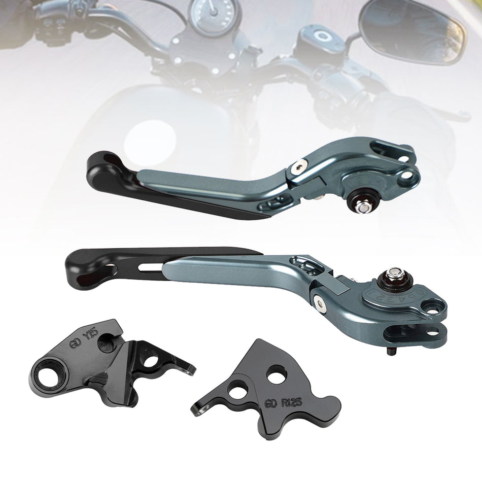 2019-2022 ヤマハ XSR 155 MT15 調整式クラッチブレーキレバー