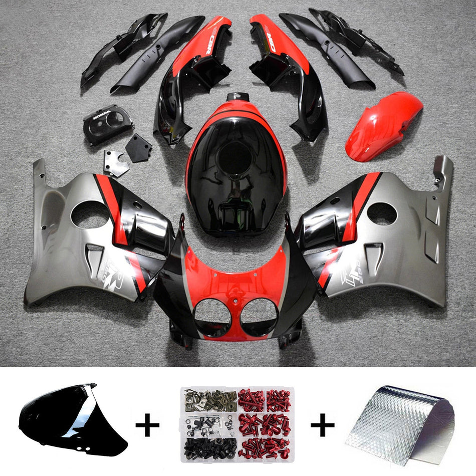 ホンダ CBR250RR MC22 1990-1998 用射出成形フェアリングキット ボディワーク プラスチック ABS