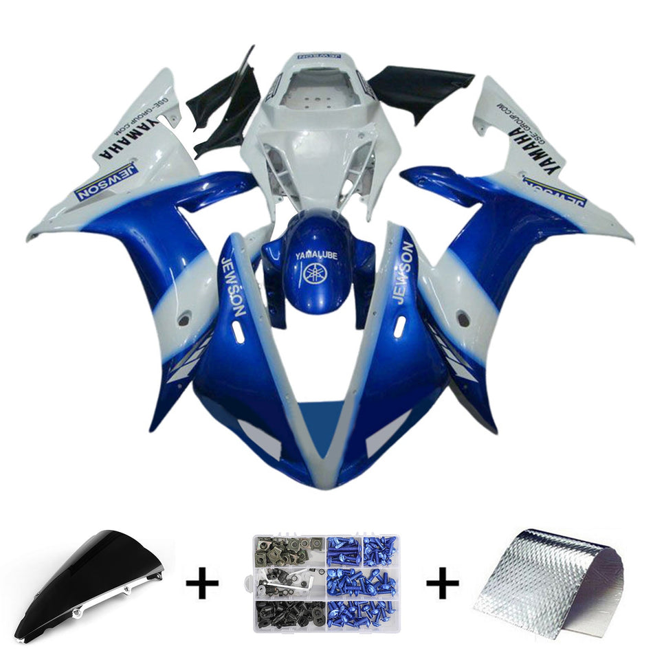 2002-2003 ヤマハ YZF 1000 R1 インジェクションフェアリングキット ボディワーク プラスチック ABS