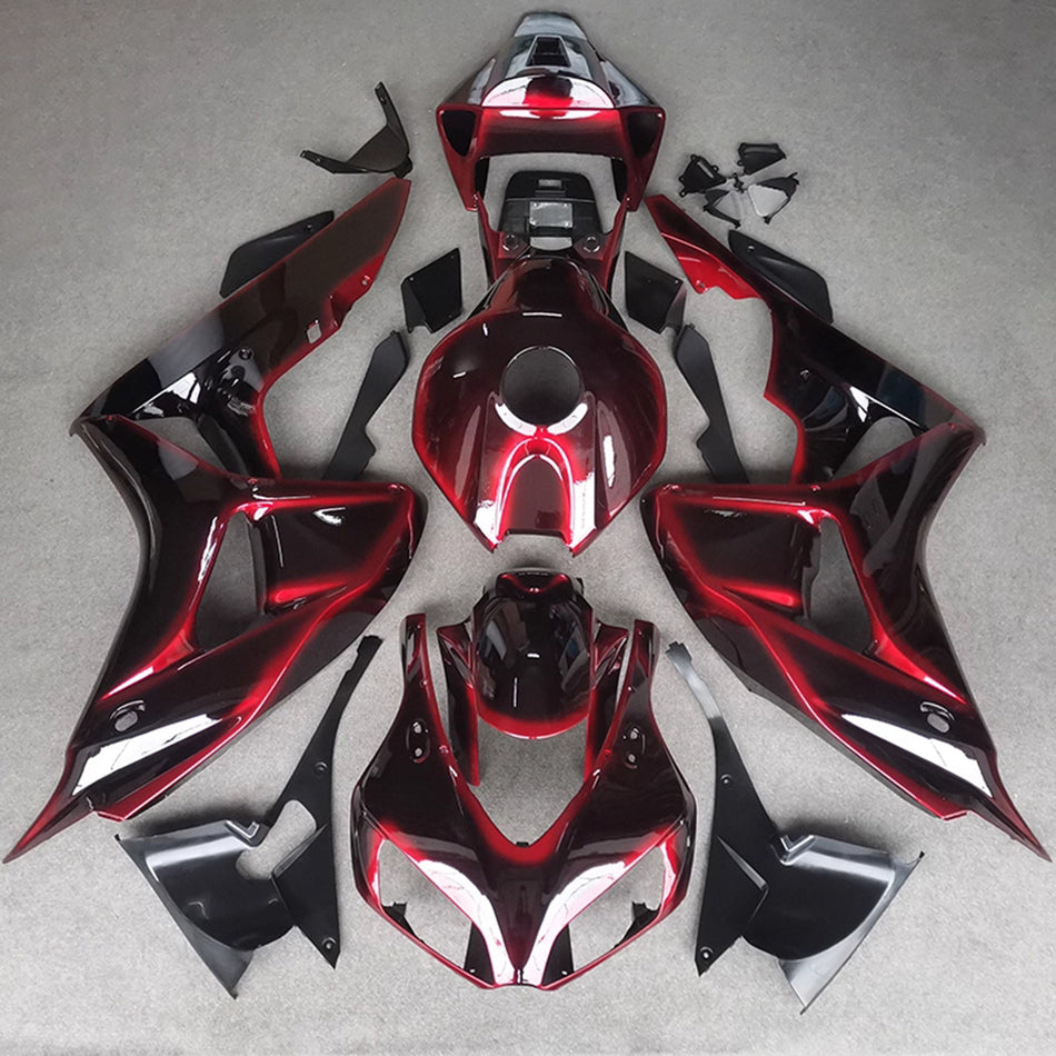 ホンダ CBR1000RR 2006-2007 用インジェクション フェアリングキット ボディワーク プラスチック ABS