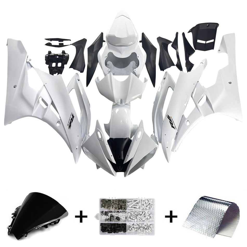 ヤマハ YZF 600 R6 2006-2007 用インジェクション フェアリングキット ボディワーク プラスチック ABS