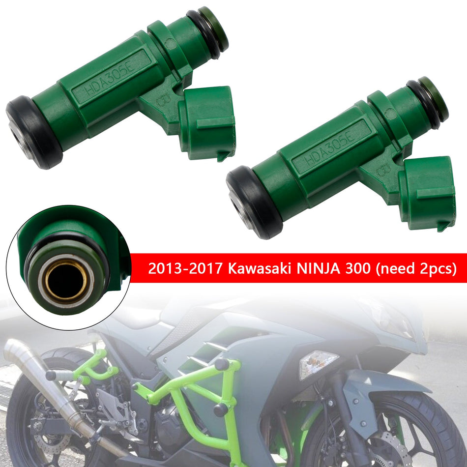 2PCS 燃料インジェクター カワサキ Versys-X 300 2017-2022 Ninja 300 2013-2017 49033-0558