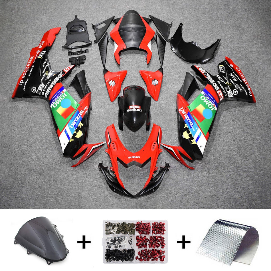 インジェクションフェアリングキット ボディワーク プラスチック ABS スズキ GSXR 600/750 2011-2026 K11用
