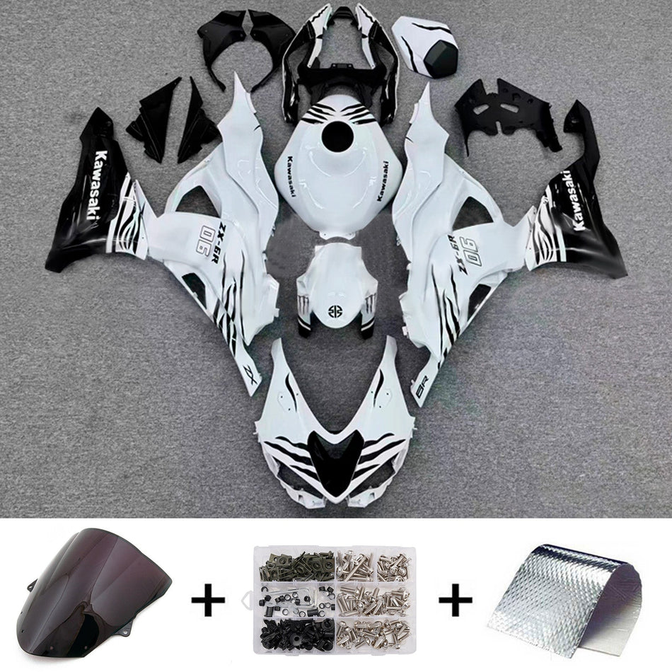 インジェクションフェアリングキット ボディワーク プラスチック ABS カワサキ ZX-6R 2024-2025 に適合