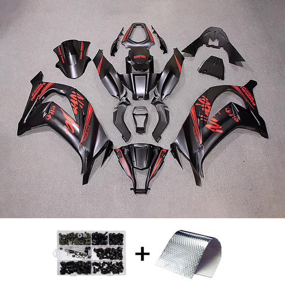 インジェクションフェアリングキット ボディワーク プラスチック ABS カワサキ ZX10R 2011-2015 に適合