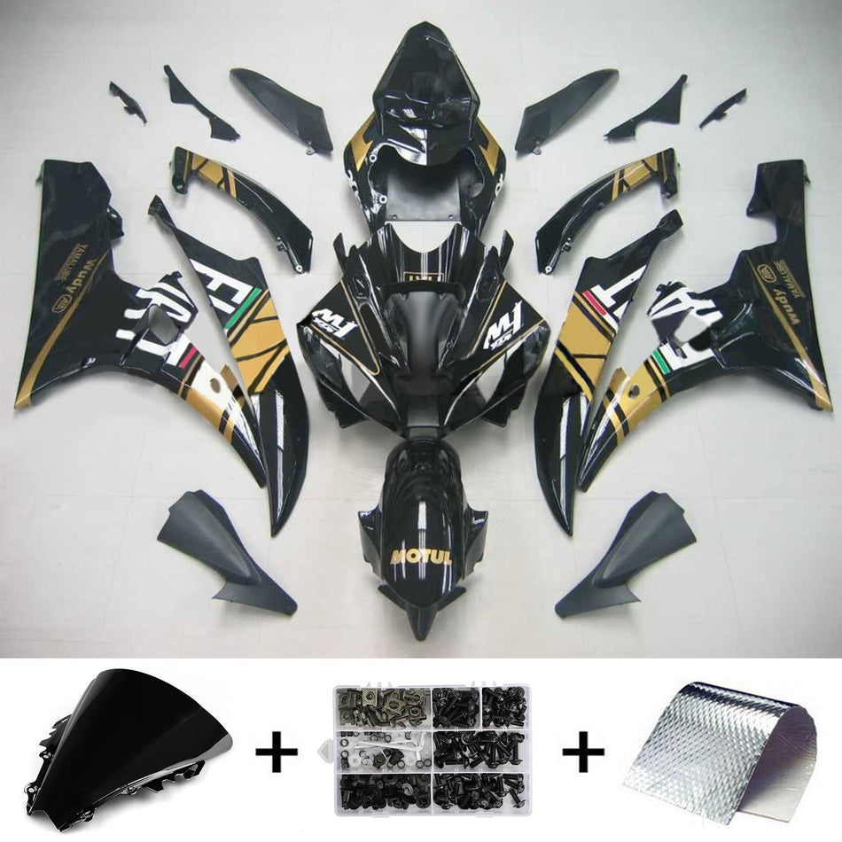 2006-2007 ヤマハ YZF 600 R6 Amotopart インジェクションフェアリングキット ボディワーク プラスチック ABS #118