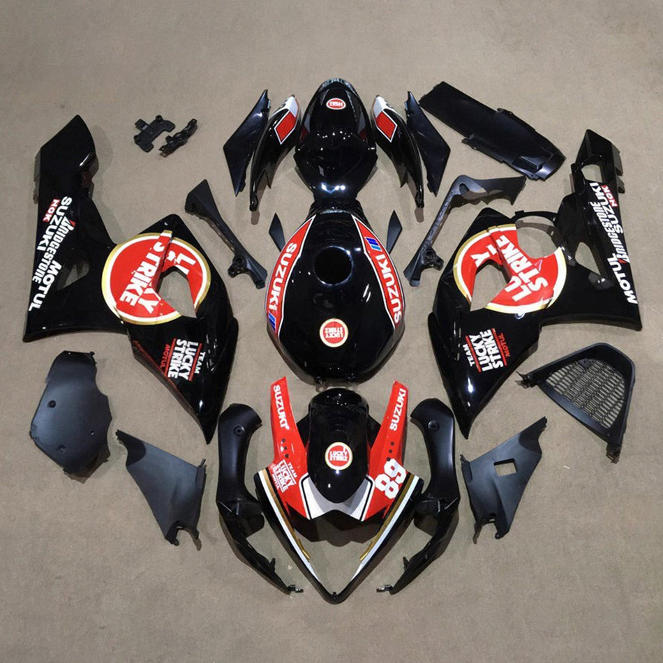 スズキ GSXR1000 2005-2006 K5 用 インジェクションフェアリングキット ボディワーク プラスチック ABS