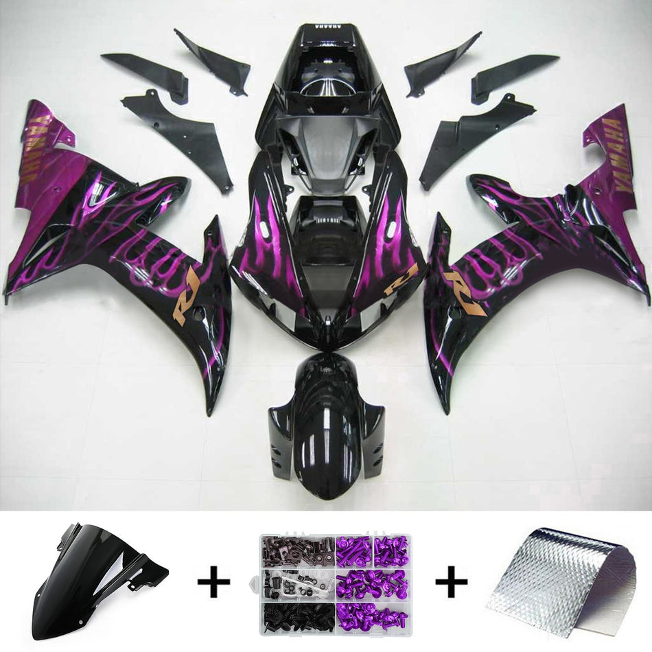 2002-2003 ヤマハ YZF 1000 R1 インジェクションフェアリングキット ボディワーク プラスチック ABS #111