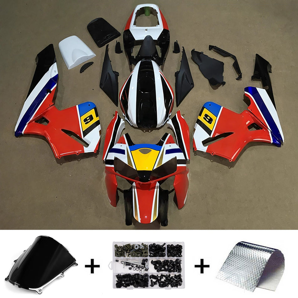 ホンダ CBR600RR 2005-2006 F5 用 ABS樹脂製インジェクションフェアリングキット