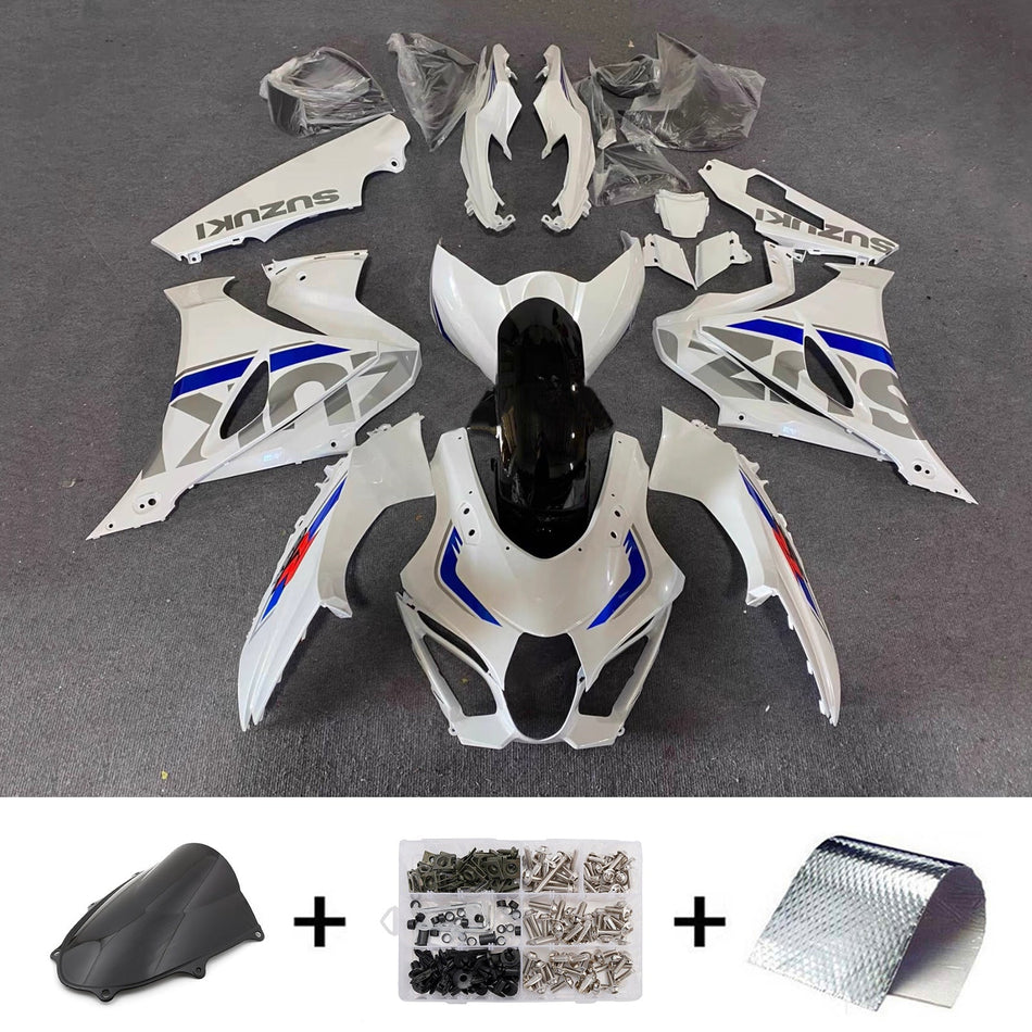 スズキ GSXR1000 2017-2025 K17用 インジェクションフェアリングキット ボディワーク プラスチック ABS