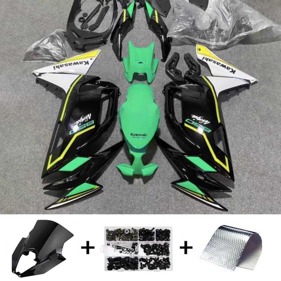 インジェクションフェアリングキット ボディワーク ABS カワサキ ER-6F Ninja650 2020-2025 に適合