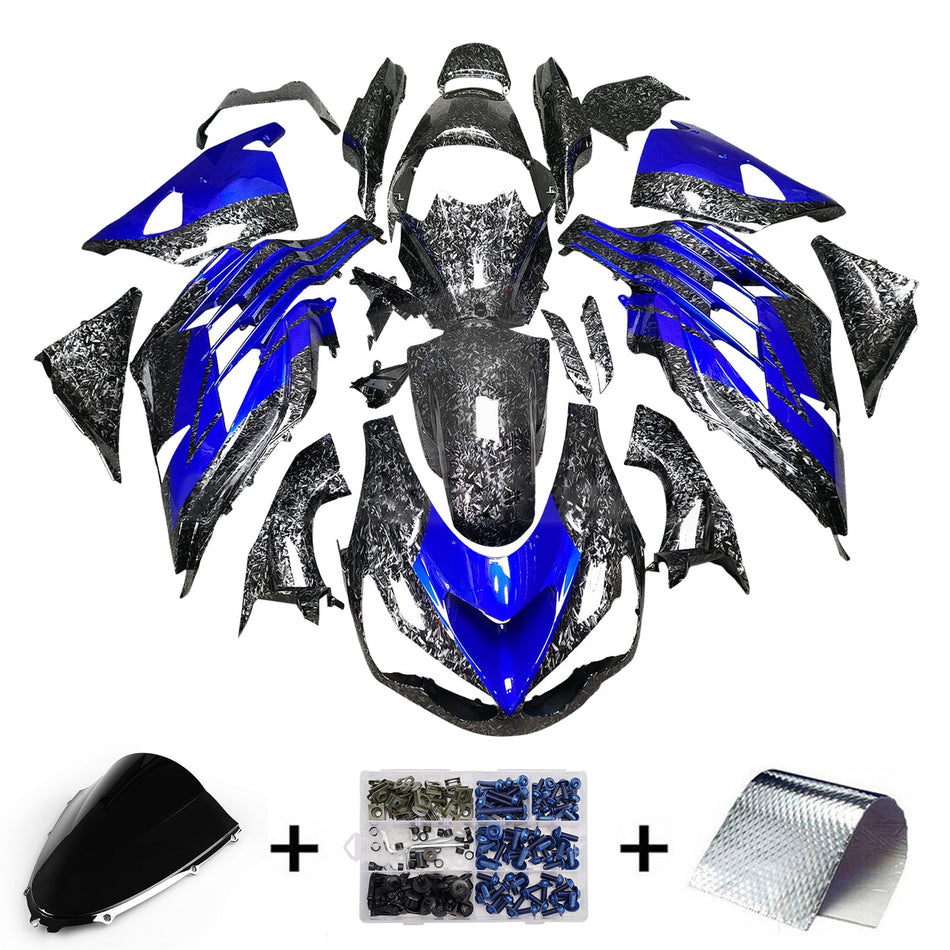 インジェクションフェアリングキット ボディワーク Kawasaki ZX14R ZZR1400 2012-2025 に適合