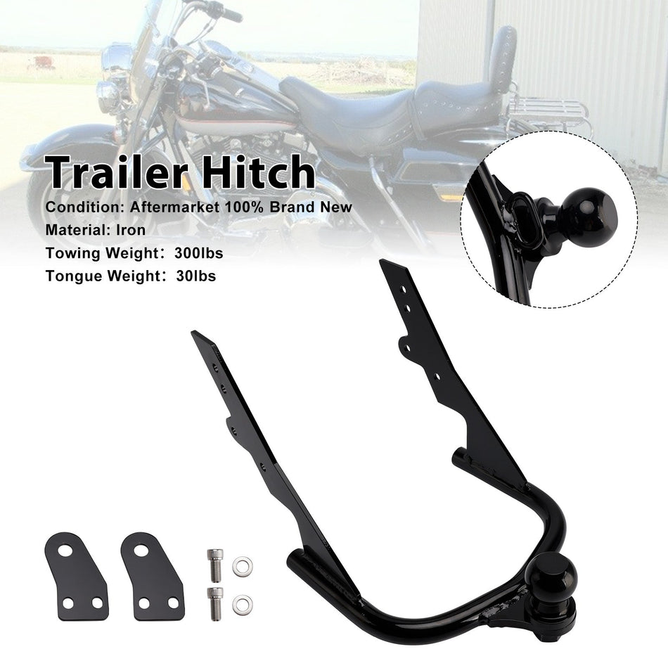 トレーラーヒッチボール Electra Road King Glide FLTR FLHS FLHT 1994-2008 に適合