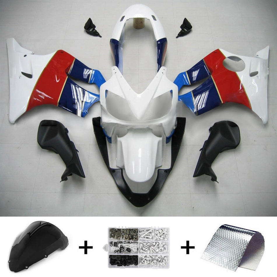 2004-2007 ホンダ CBR600 F4i Amotopart インジェクションフェアリングキット ボディワーク プラスチック ABS #132