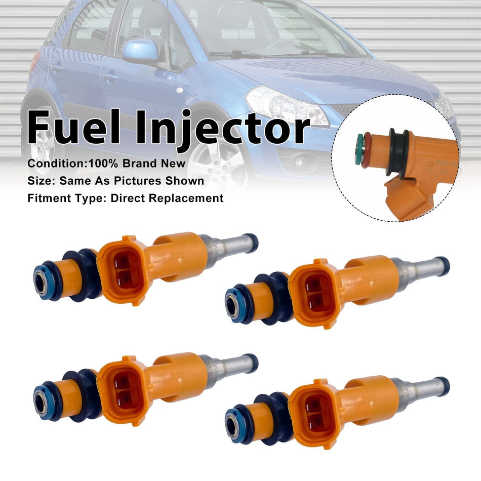 スズキ SX4 1.6 M16A 用燃料インジェクター 4個セット 15710-54LA0 297500-1480