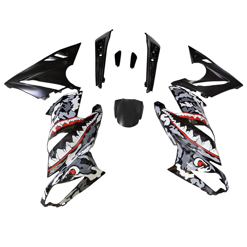 カワサキ Ninja650 ER-6F EX650 2009-2011用 インジェクションフェアリングキット プラスチック