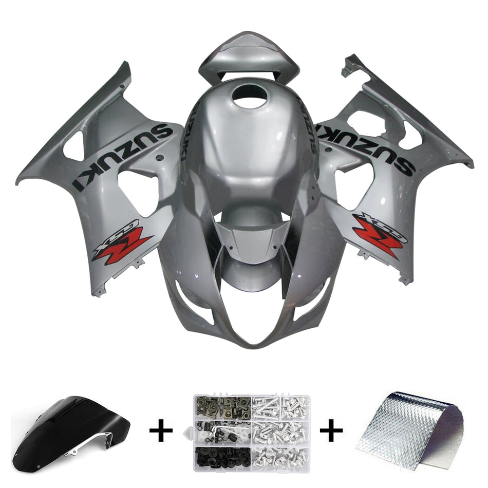 2003-2004 スズキ GSXR1000 K3 インジェクションフェアリングキット ボディワーク プラスチック ABS
