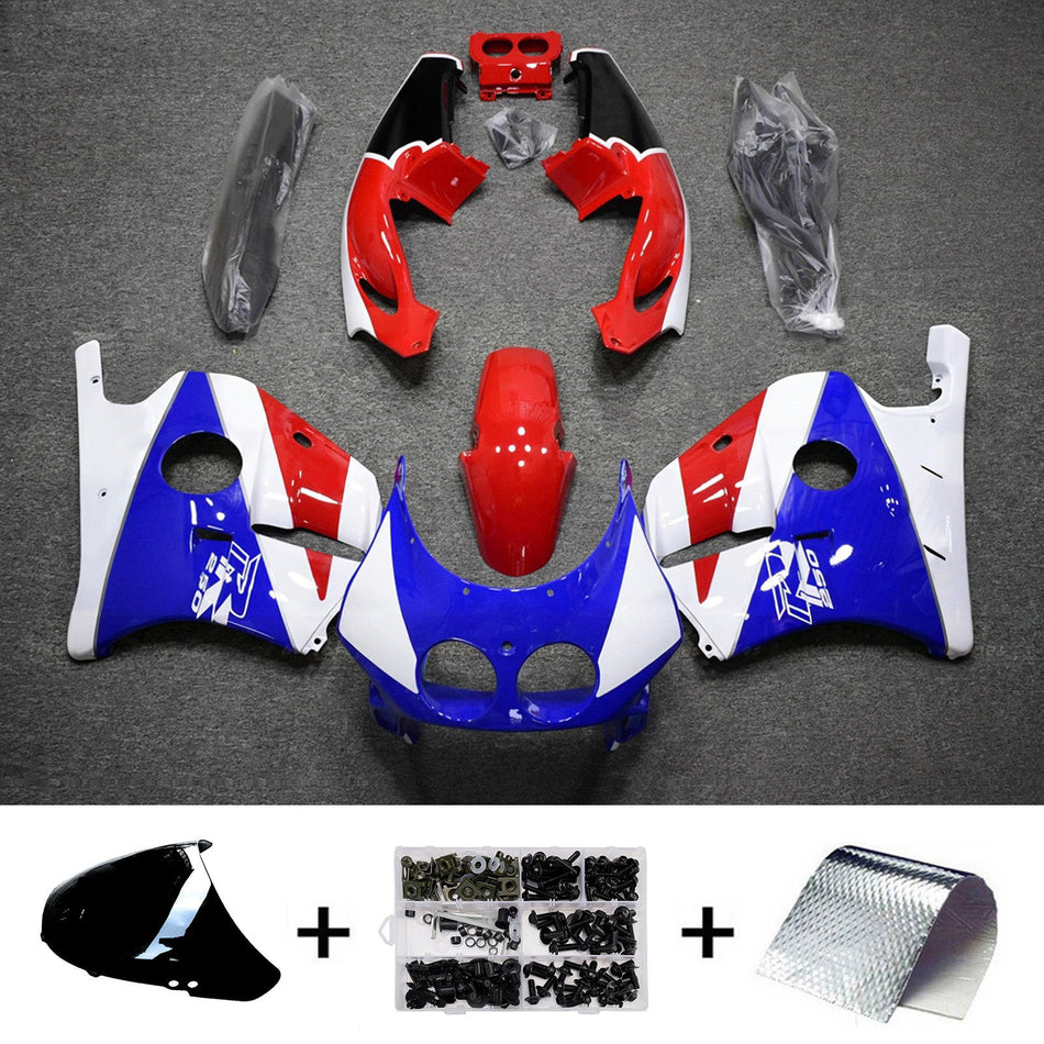 ホンダ CBR250RR MC22 1990-1998 用射出成形フェアリングキット ボディワーク プラスチック ABS