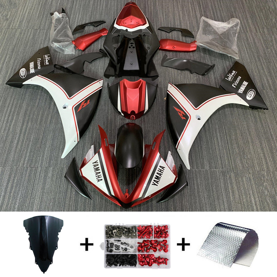 2012-2014 ヤマハ YZF-R1 インジェクションフェアリングキット ボディワーク プラスチック ABS
