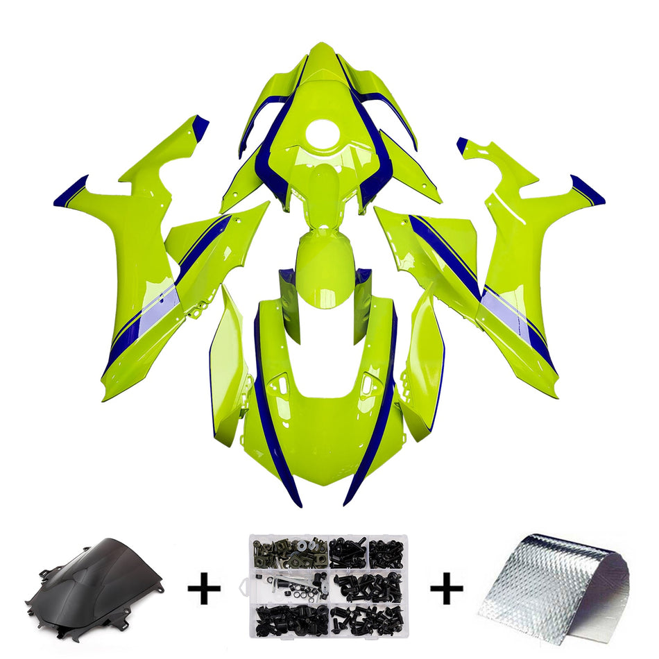 インジェクションフェアリングキット ボディワーク プラスチック ABS ヤマハ YZF-R1 2020-2025 に適合