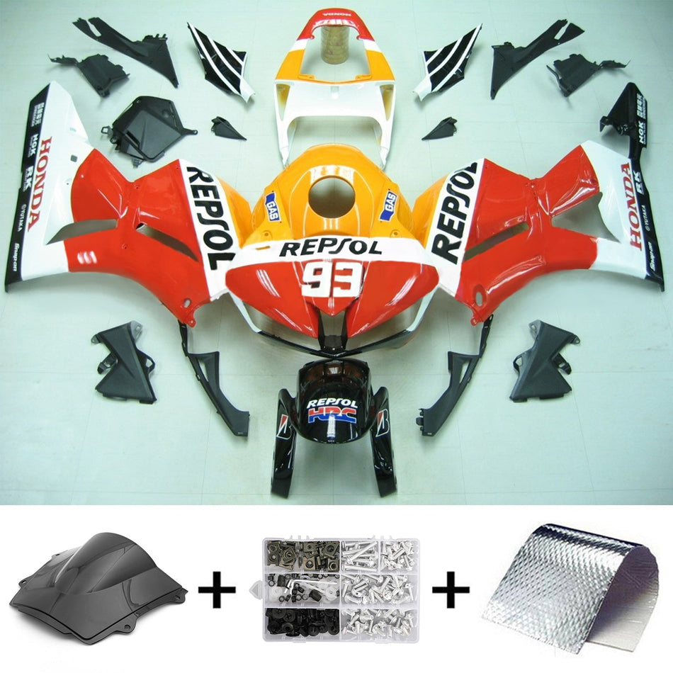 2013-2025 US仕様  2013-2023欧州仕様 ホンダ CBR600RR F5 インジェクションフェアリングキット ボディワーク プラスチック ABS #101