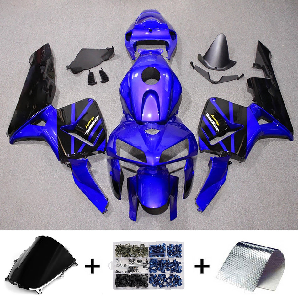 ホンダ CBR600RR 2005-2006 F5 用 ABS樹脂製インジェクションフェアリングキット