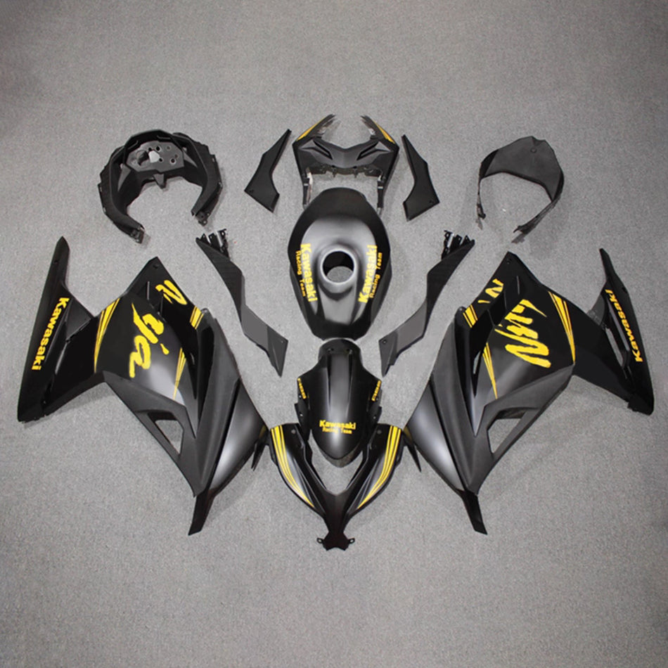 インジェクションフェアリングキット ボディワーク プラスチック ABS カワサキ EX300 Ninja300 2013-2024 に適合