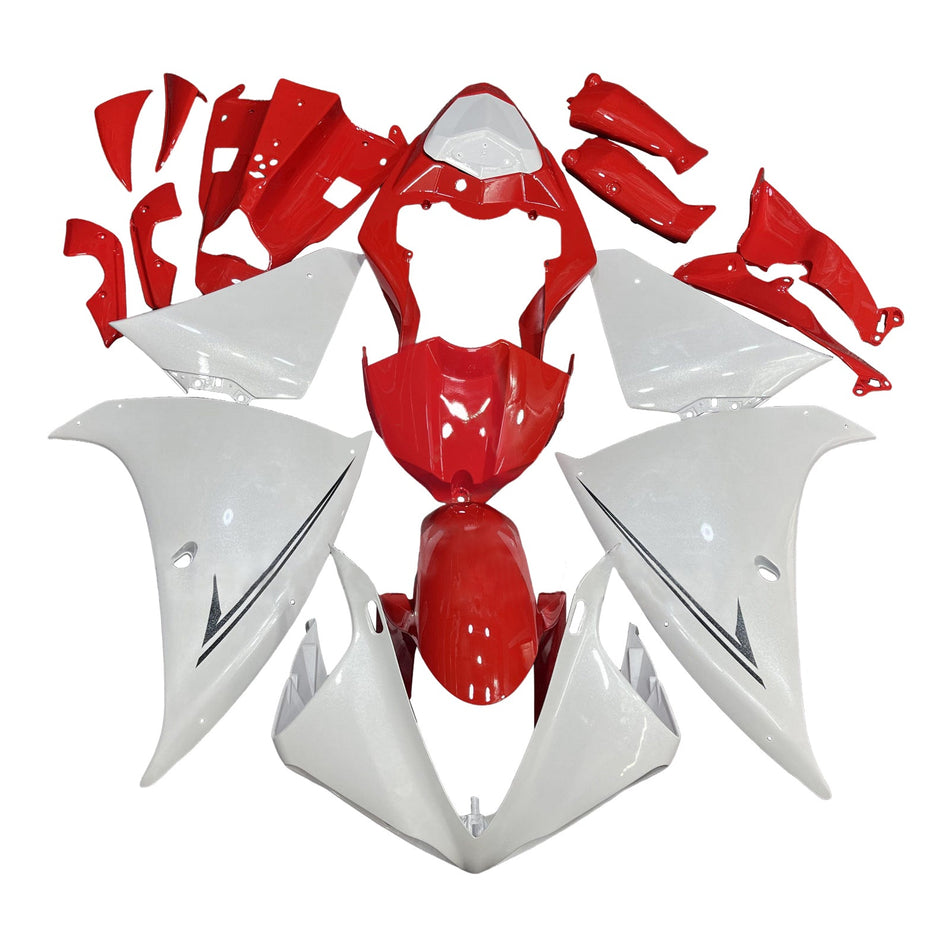 インジェクションフェアリングキット ボディワーク プラスチック ABS ヤマハ YZFR1 YZF-R1 2009-2011用