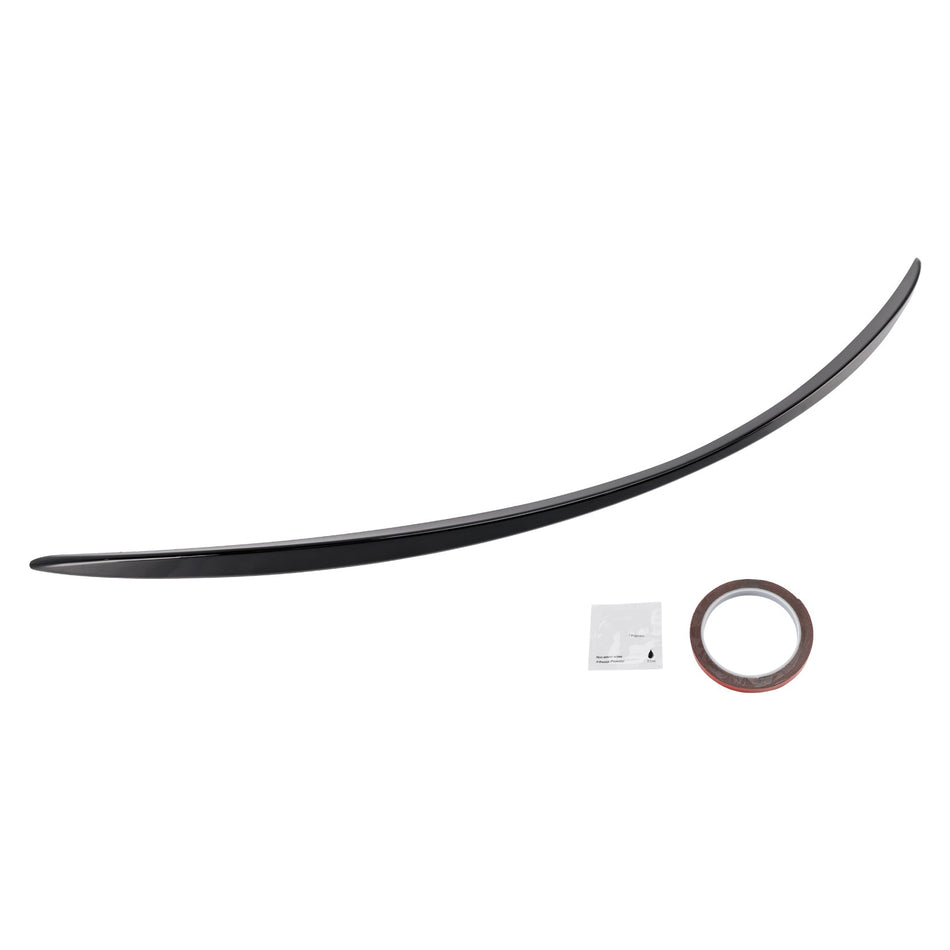 2020年以降 メルセデス・ベンツ Eクラス W213 E63 スタイル グロスブラック リアブートスポイラー