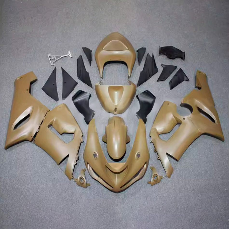 インジェクションフェアリングキット ボディワーク プラスチック ABS カワサキ ZX6R 636 2005-2006 に適合