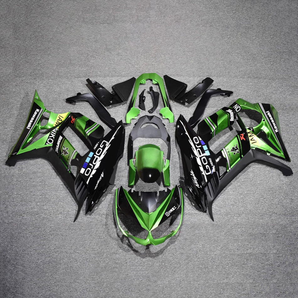 インジェクションフェアリングキット ボディワーク プラスチック ABS カワサキ Z1000SX 2010-2015 に適合