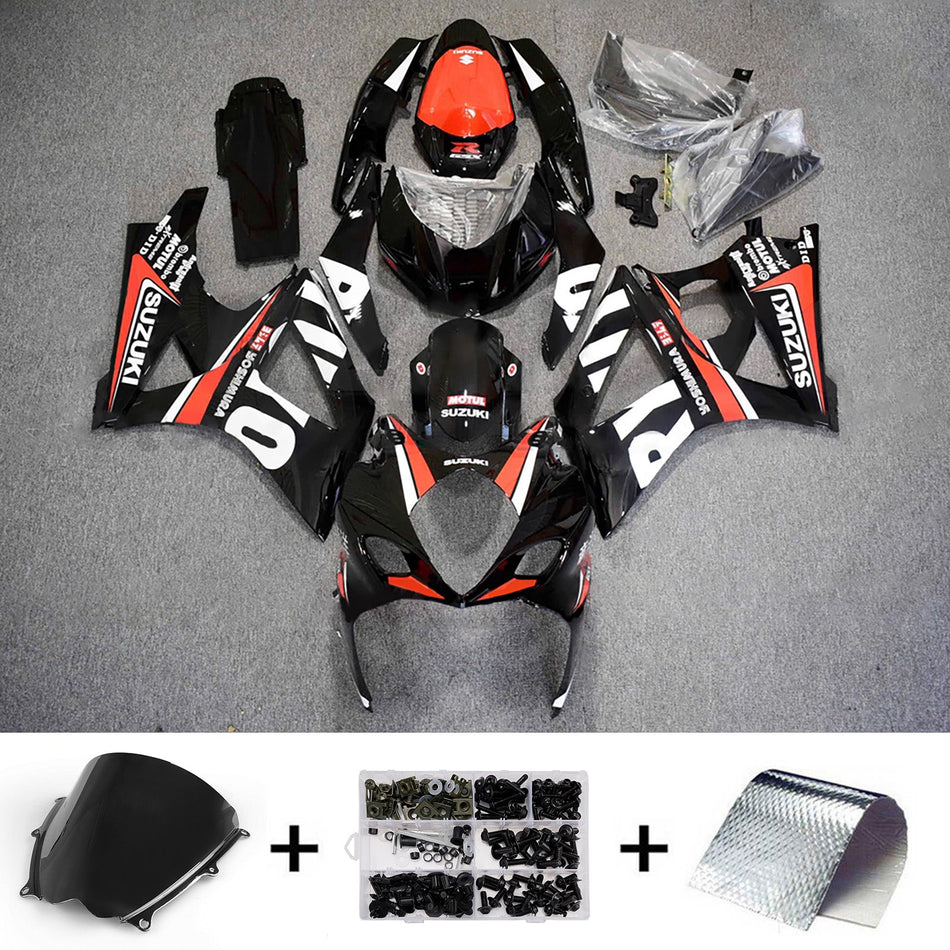 スズキ GSXR1000 2007-2008 K7用 インジェクションフェアリングキット ボディワーク プラスチック ABS