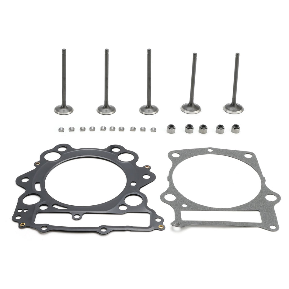2006-2007 ヤマハ YXR660F ライノ 660 スペシャルエディション シリンダーヘッド バルブ シール ガスケット キット 3YF-12121-00 5KM-12111-00