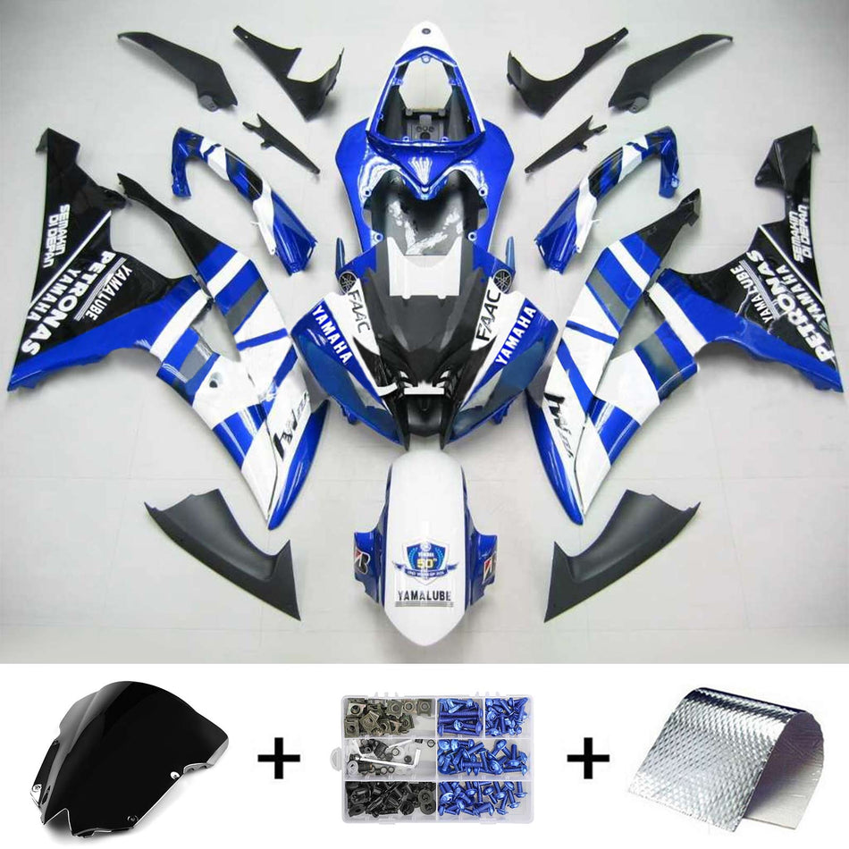 2008-2016 ヤマハ YZF 600 R6 インジェクションフェアリングキット ボディワーク プラスチック ABS #106