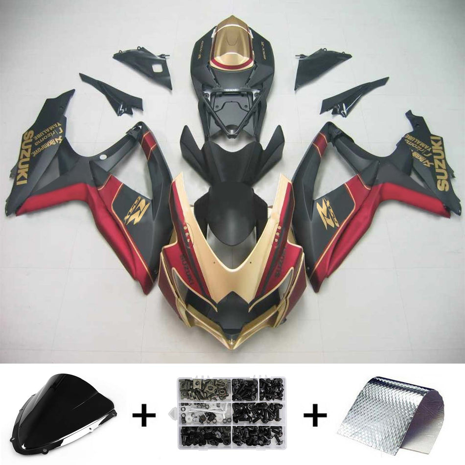 2008-2010 スズキ GSXR 600/750 K8 インジェクションフェアリングキット ボディワーク プラスチック ABS