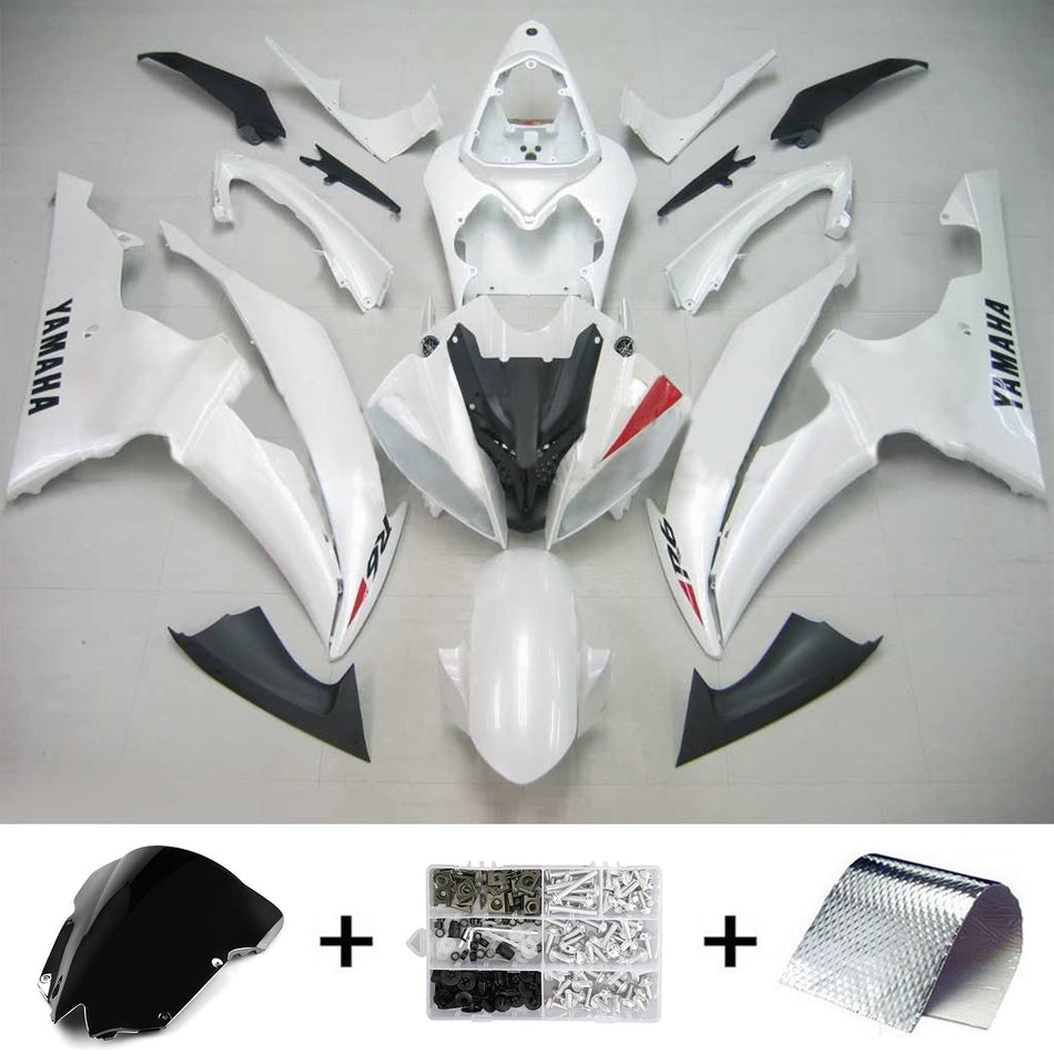 2008-2016 ヤマハ YZF 600 R6 Amotopart インジェクションフェアリングキット ボディワーク プラスチック ABS #122