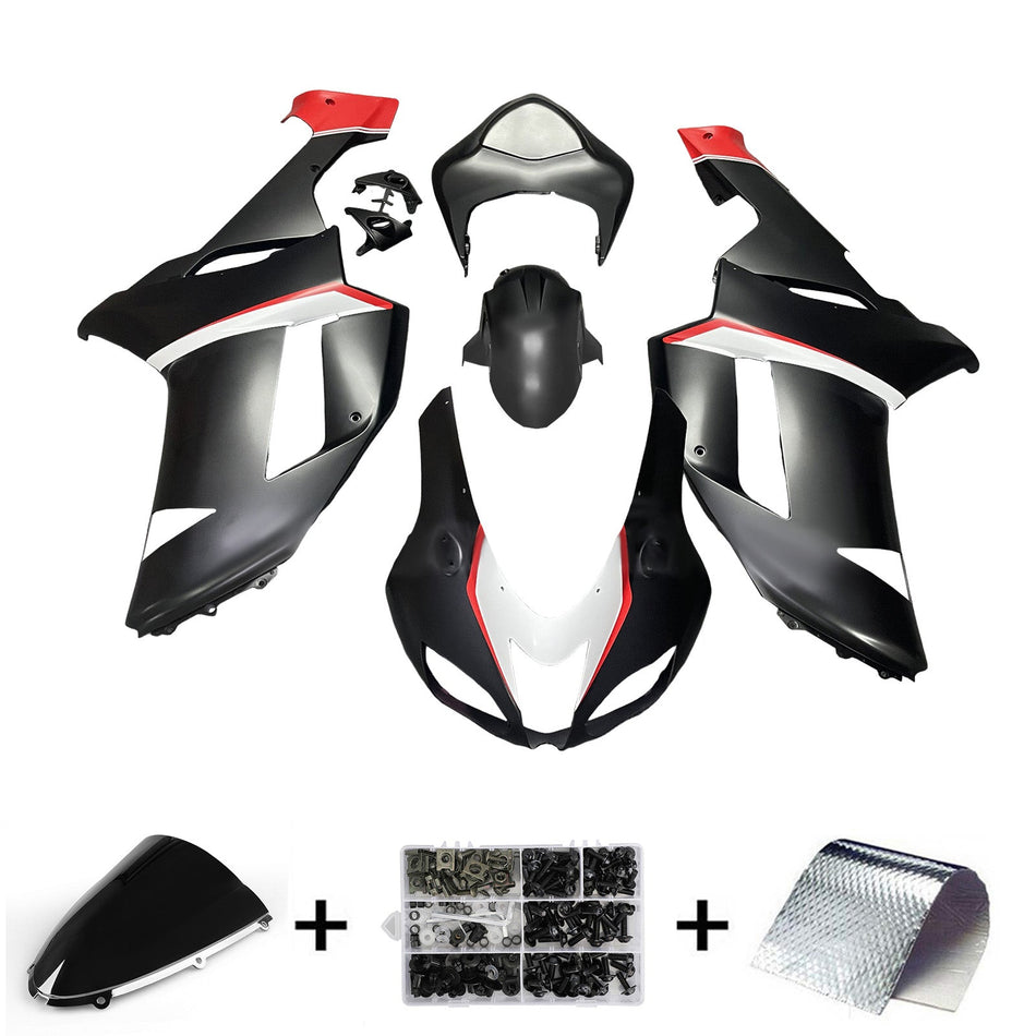インジェクションフェアリングキット ボディワーク プラスチック ABS カワサキ ZX6R 636 2007-2008 に適合