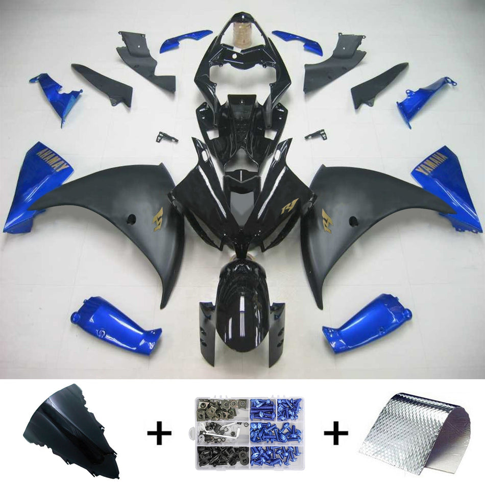 2012-2014 ヤマハ YZF 1000 R1 Amotopart インジェクションフェアリングキット ボディワーク プラスチック ABS #111