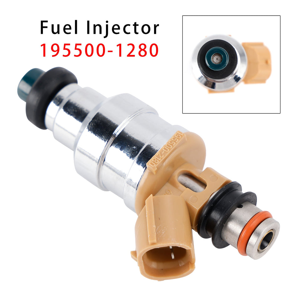 マツダ MX-6 626 フォード プローブ マーキュリー 1.6L 2.2L 195500-1280 用燃料インジェクター 1個