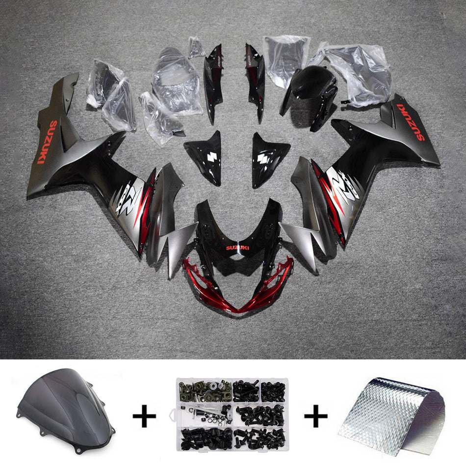 インジェクションフェアリングキット ボディワーク プラスチック ABS スズキ GSXR 600/750 2011-2026 K11用