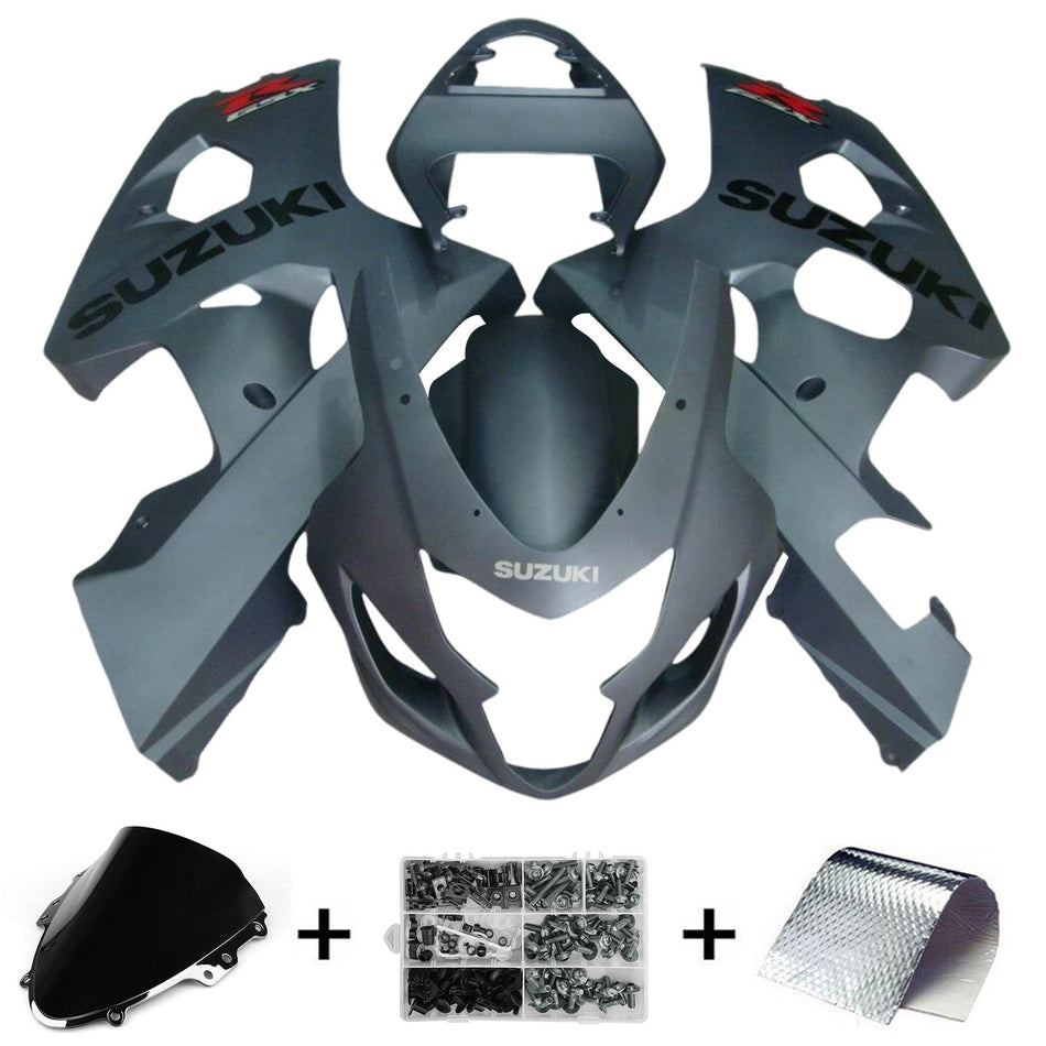 2004-2005 スズキ GSXR 600/750 K4 インジェクションフェアリングキット ボディワーク プラスチック ABS