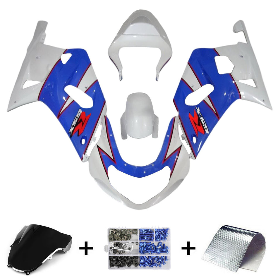 2001-2003 スズキ GSXR600 GSXR750 2000-2003 K1 インジェクションフェアリングキット ボディワーク